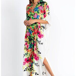 Johnny Was DANA MAXI KAFTAN DRESS